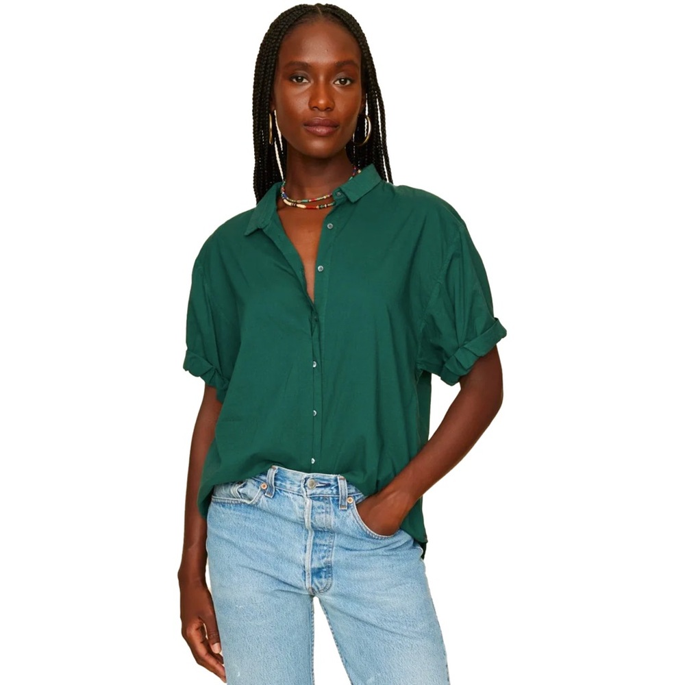 Xirena / Forest / Leaf Green Channing Shirt